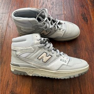 Men’s size 11.5 - New Balance 650 R Light Aluminum Rain